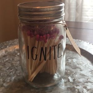Rae Dunn ignite matches
